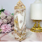 High Grade Large Ibis Jasper Tower 15cm