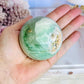 Beautiful Natural Variscite Sphere On Stand 381grams