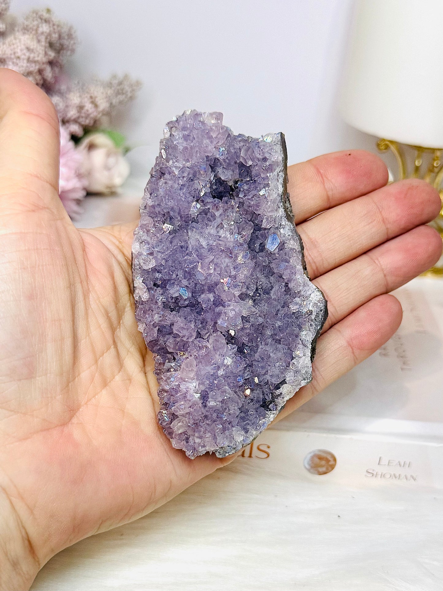 Angel Aura Amethyst Slab 9.5cm
