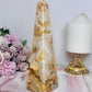 Large Pink Amethyst Obelisk | Tower 19cm 560g