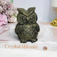 Large Pyrite Owl 8cm 577g