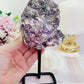 Large Natural Raw Lepidolite Specimen On Stand 17cm 579grams