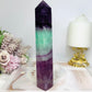 Large High Grade Watermelon Fluorite Tower 18cm