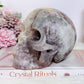 Huge 1.59KG Pastel Fluorite Carved Skull