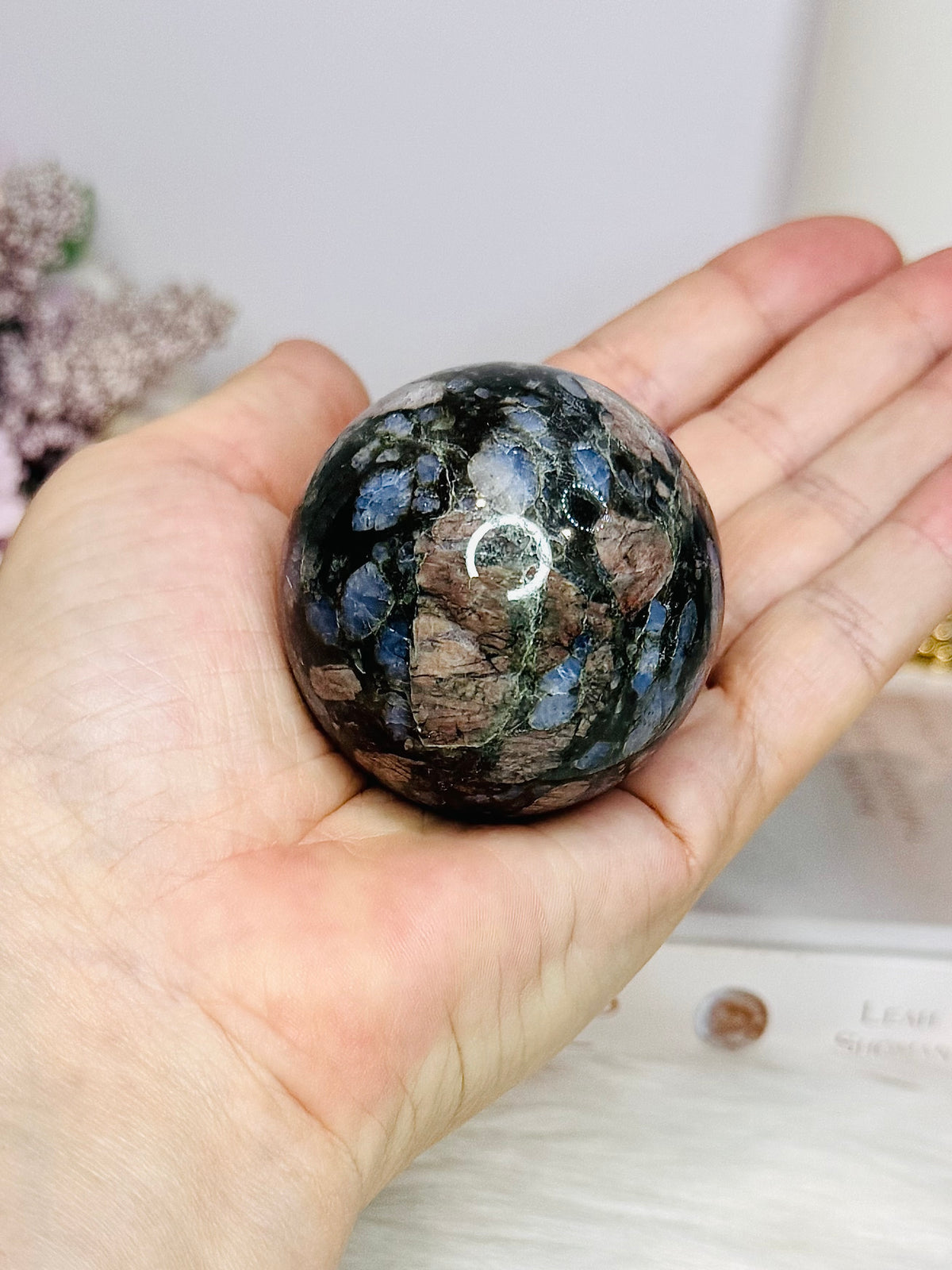 Que Sera | Galaxy Rhyolite Sphere 172g