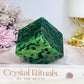 Ruby In Zoisite Carved Cube 383g