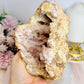Large Pink Amethyst Druzy Geode On Stand From Brazil 904g