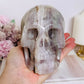 Huge 1.59KG Pastel Fluorite Carved Skull