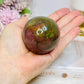 Ocean Jasper Sphere on Stand 246g