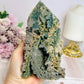 Large Natural Grape Agate Tower | Freeform 14cm 427g
