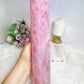 Huge Very Pink Natural Rose Quartz Tower | Generator 36cm 2.17KG