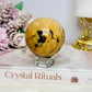Large Moonstone Sphere on Stand 243g