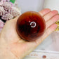 Large Carnelian Sphere On Stand 316g