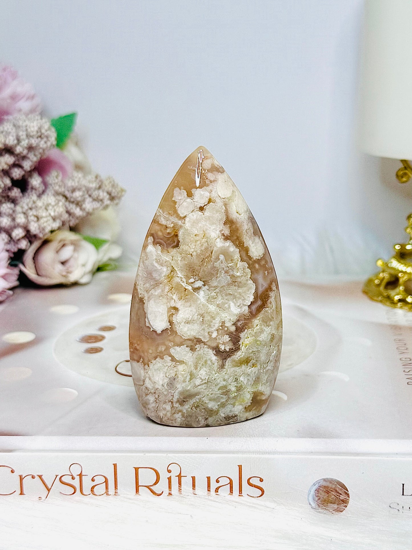 Flower Agate Flame | Freeform 8cm