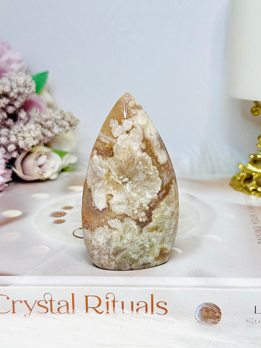 Flower Agate Flame | Freeform 8cm
