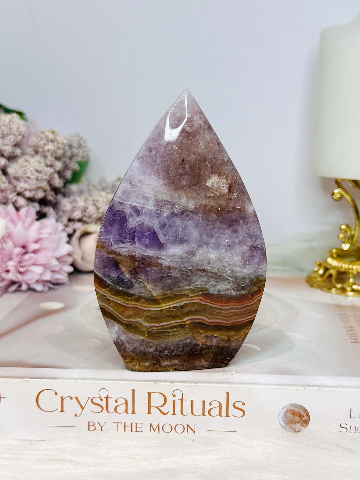Crazy Lace Amethyst Flame | Freeform 10.5cm