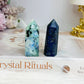 Phoenix Stone & Lapis Lazuli Small Towers 5cm