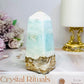Caribbean Calcite Chunky Tower | Obelisk 9.5cm 280g