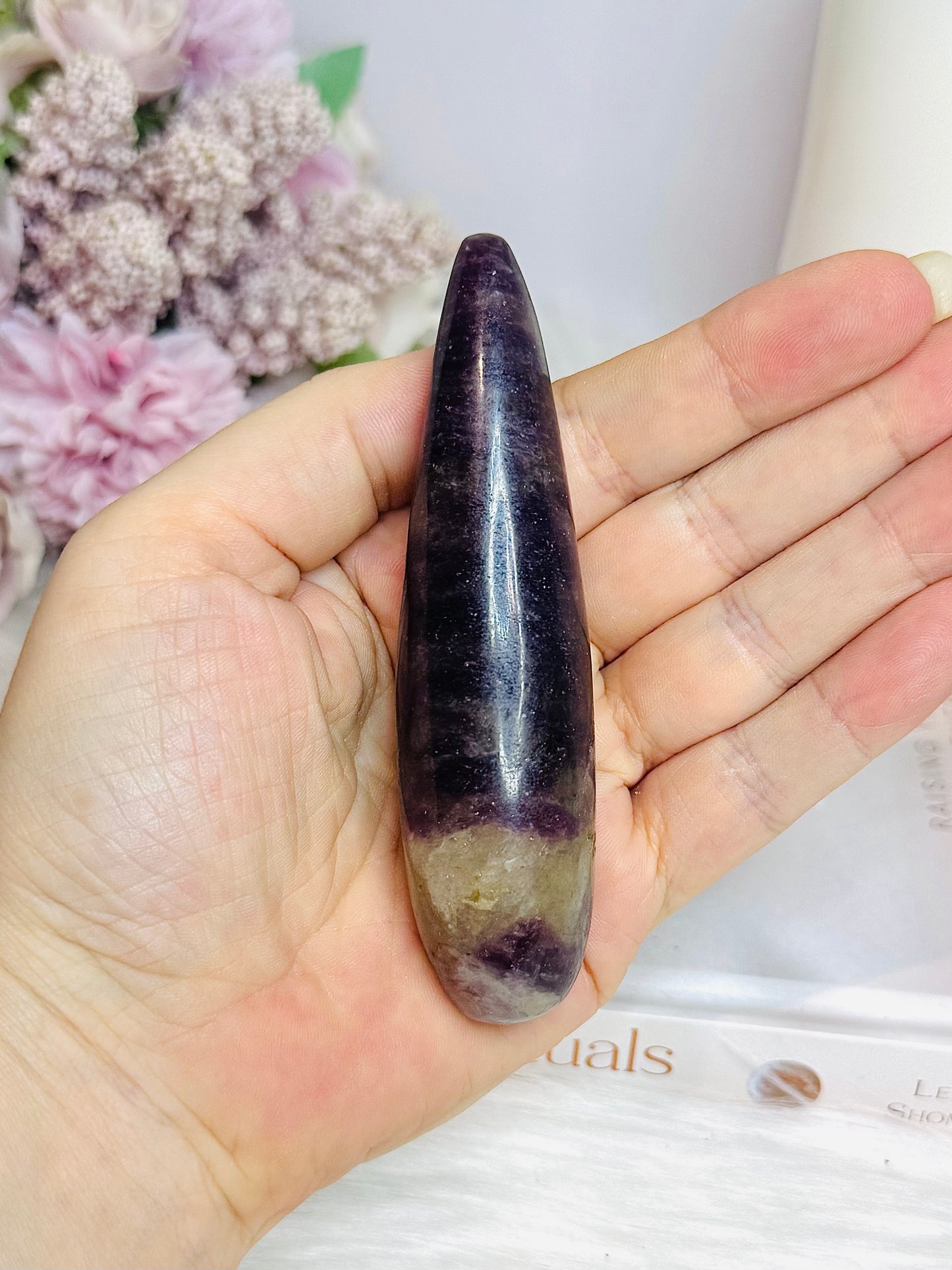 Lepidolite Massage Wand 10cm