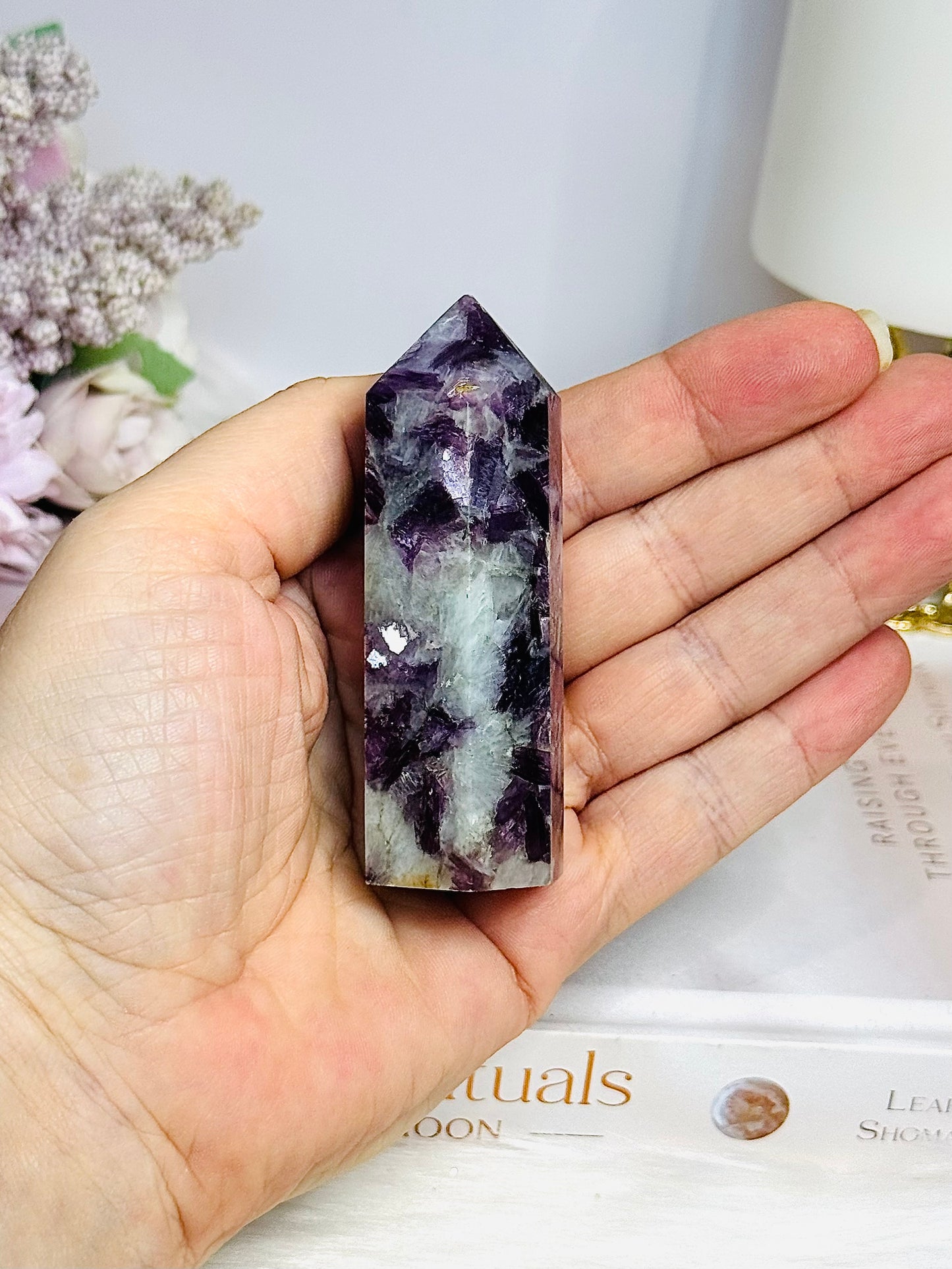 Lepidolite Tower 7.5cm