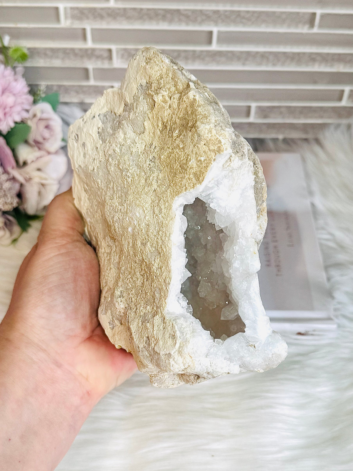 Large Moroccan Geode 1.2KG