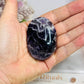 Chevron Amethyst Palm Stone