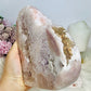 Huge High Grade Pink Amethyst Druzy Heart 16cm 1.57KG