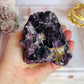 Stunning Natural Large 569gram Rough Rainbow Fluorite Specimen From Argentina