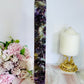 Magical Tall 27.5cm Purple Mica with Smokey Quartz | Lepidolite Tower Absolutely Stunning