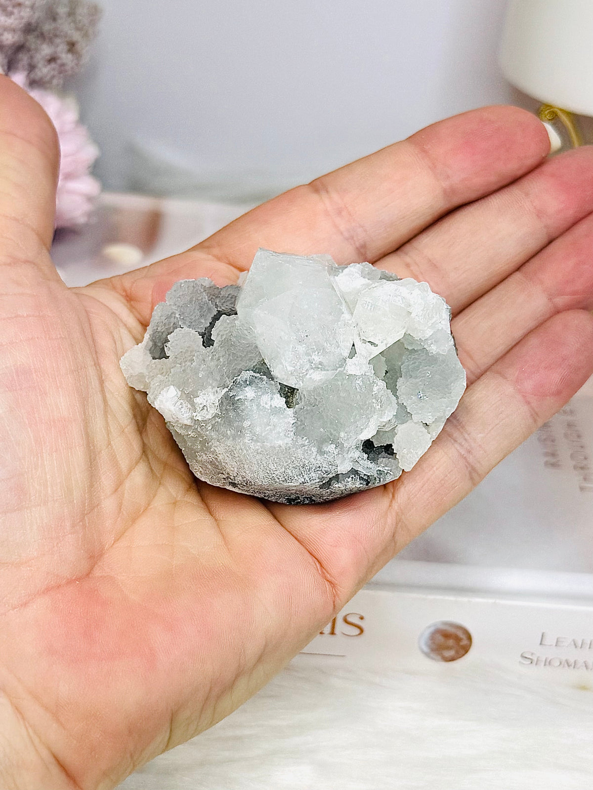 Natural Apophyllite Cluster 103g