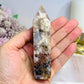 Druzy Flower Agate Tower 11cm