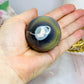Orca Agate Sphere On Stand 171g