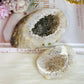 Fabulous Large Natural Druzy Agate Jewellery Box Geode 463grams