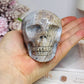 Ocean Jasper Carved Skull 8cm 401g