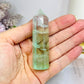 High Grade Fluorite Tower with Rainbows 7.5cm