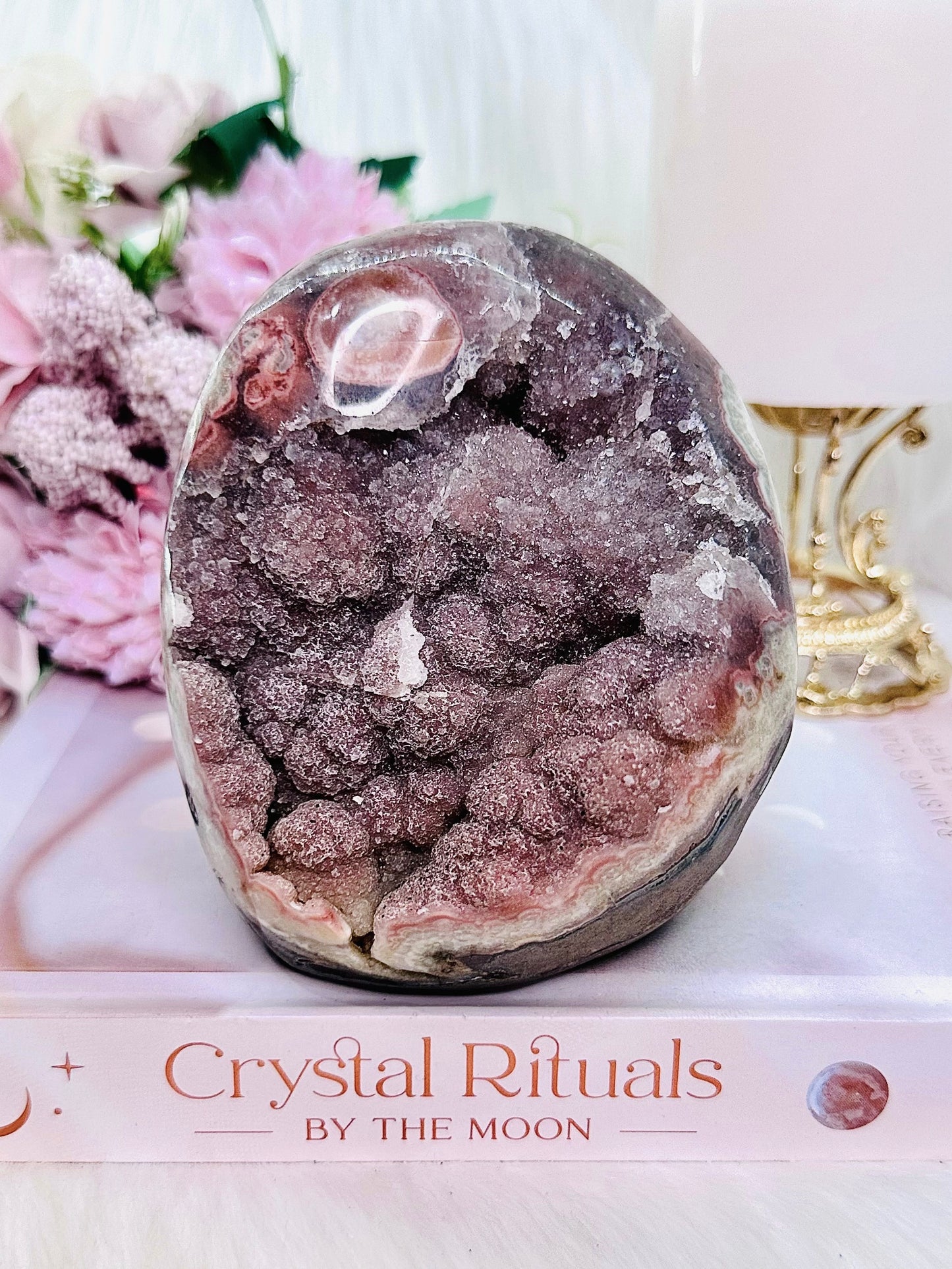 Classy & Absolutely Fabulous Large 895gram Druzy Amethyst Freeform From Uruguay ~ A True Stunner