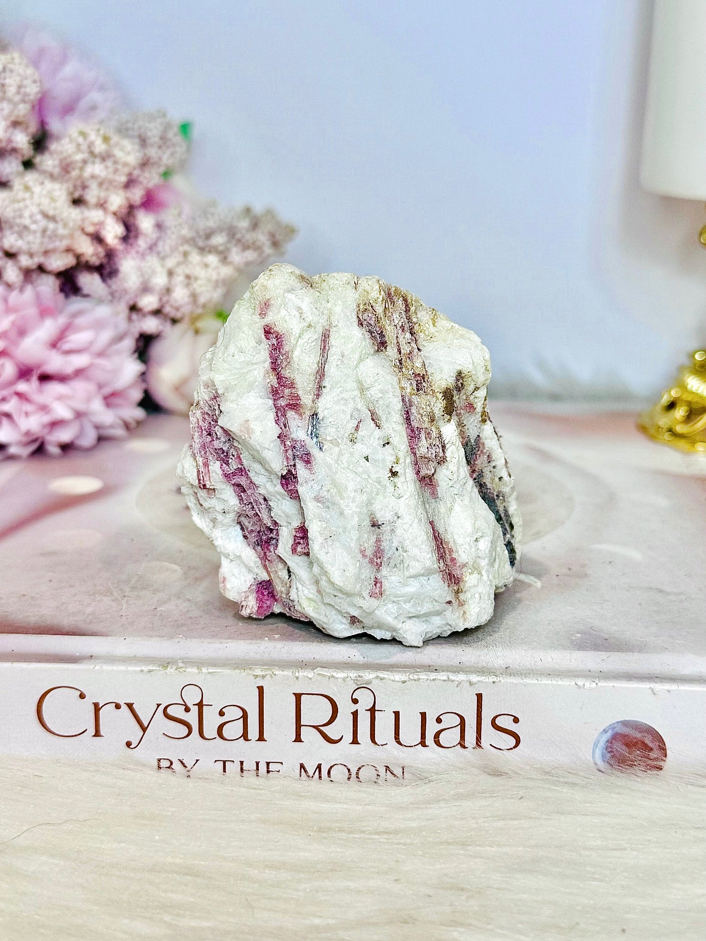 Pink Tourmaline Natural Specimen 144g