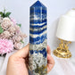 Lapis Lazuli Chunky Tower 15cm