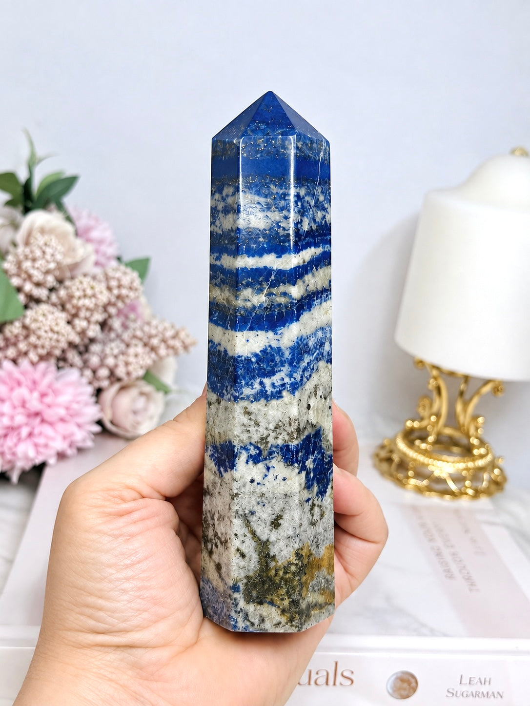 Lapis Lazuli Chunky Tower 15cm