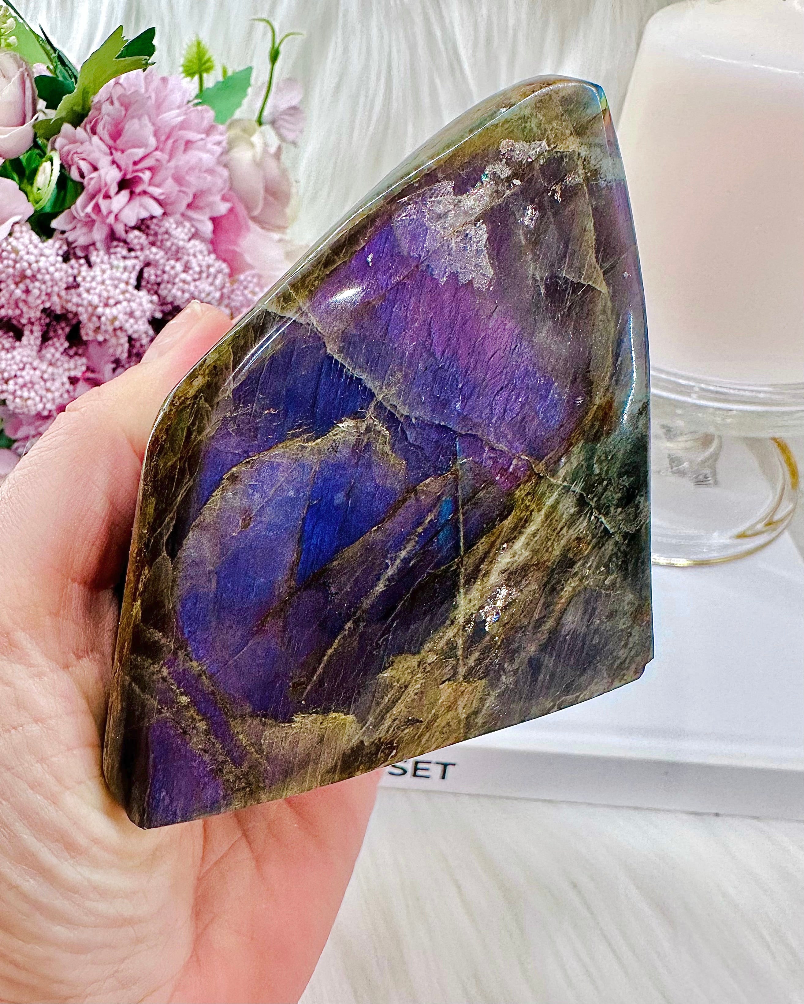 Purple labradorite hot sale