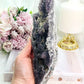 Amazing Large Tall 30cm (Inc Stand) Flower Amethyst | Zeolite Slab on Stand From Brazil