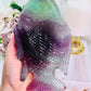 WOWWW!!!! Absolutely Magnificent Huge 23cm 784gram Carved Perfection Stunning Rainbow Fluorite Fish ~ What A Masterpiece