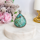 Chrysocolla Sterling Silver Pendant