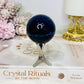 Blue Sodalite Sphere On Stand 147g