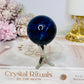 Blue Sodalite Sphere On Stand 147g
