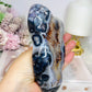 High Grade Blue Flower Agate Bowl 15cm 300g