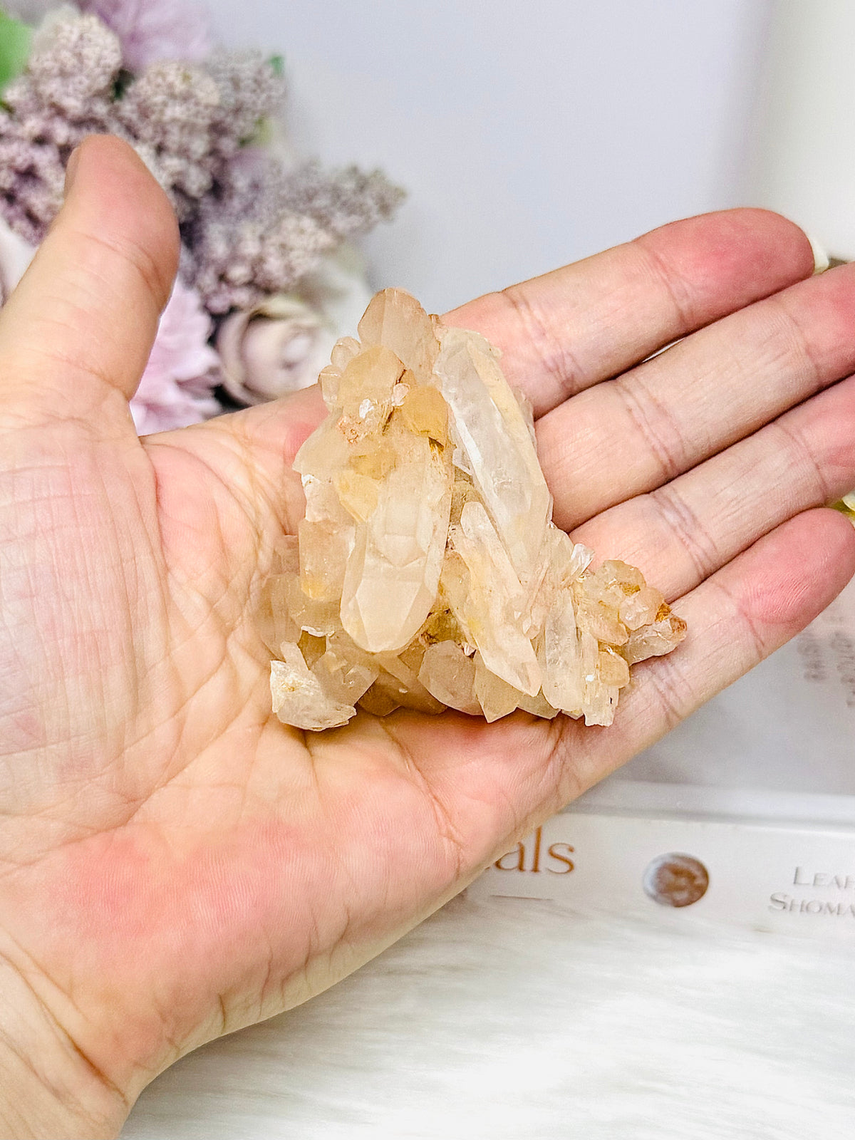 Tangerine Quartz Cluster 6cm
