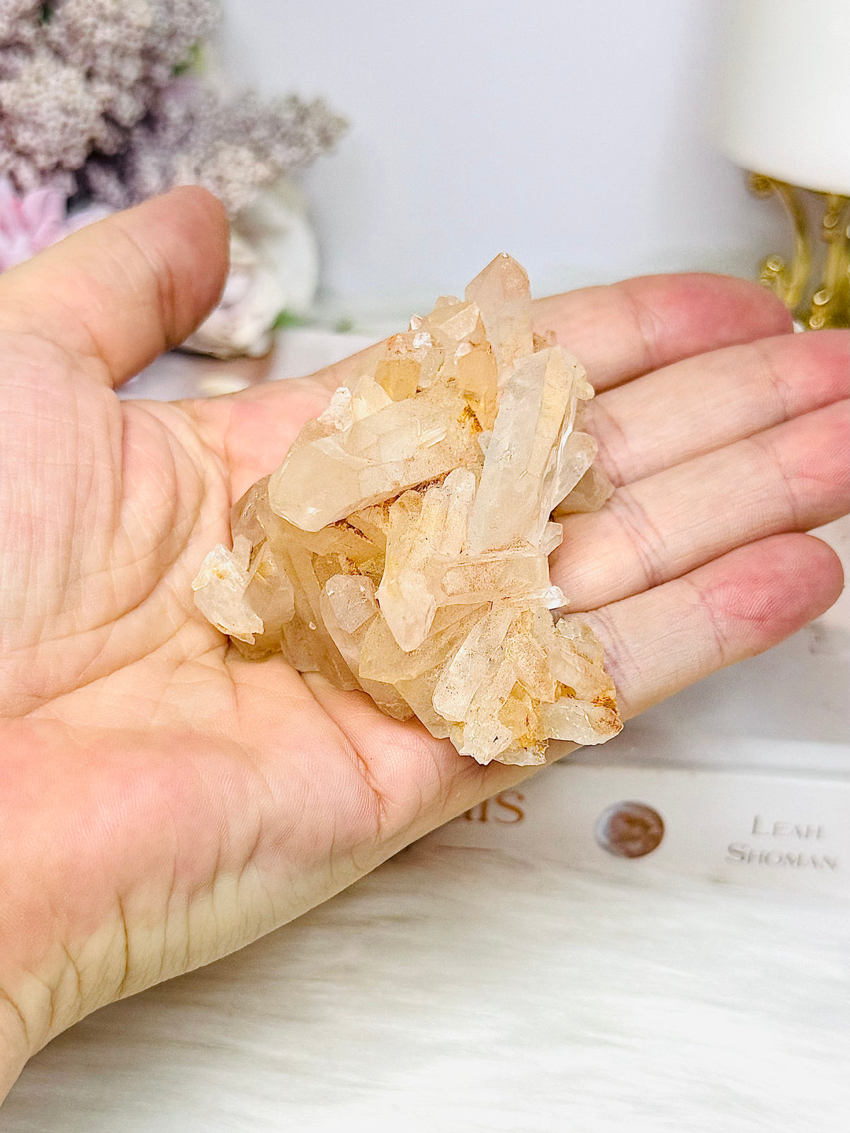 Tangerine Quartz Cluster 6cm