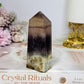Chocolate Fluorite Tower 9cm 185g
