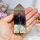 Chocolate Fluorite Tower 9cm 185g